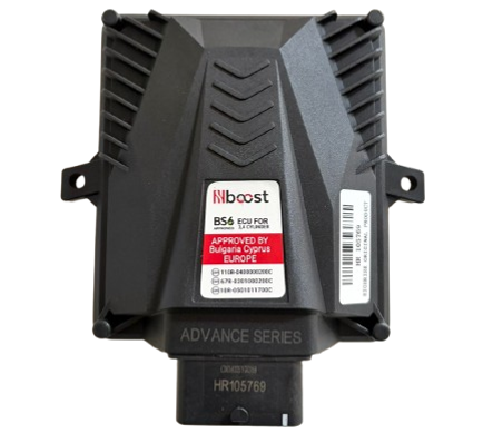 3/4 Injector OBD-2 ECU — official HYBOOST product photograph